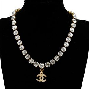 Vintage Crystal Chanel Choker 